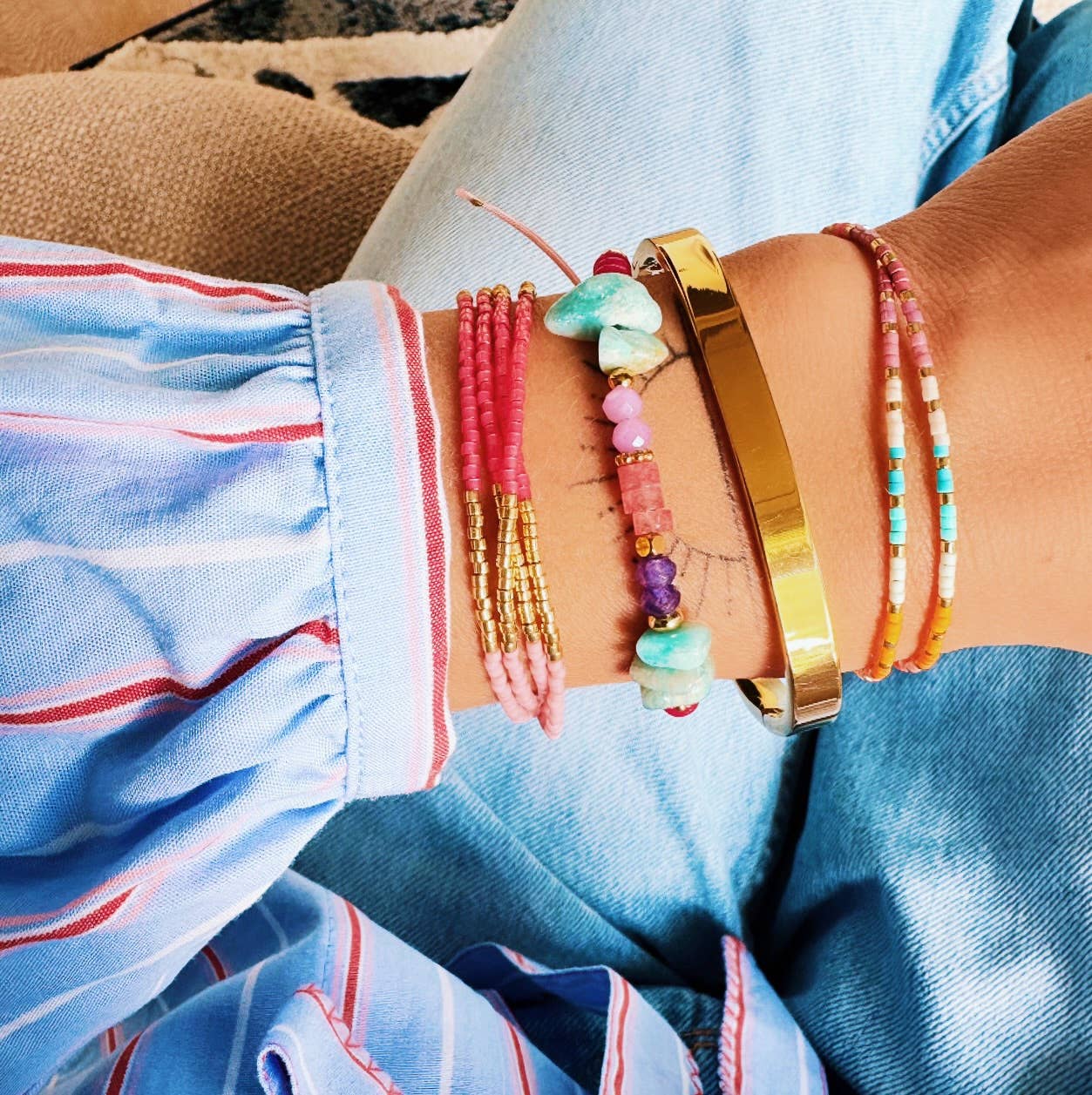 Rechteckiger Armreif