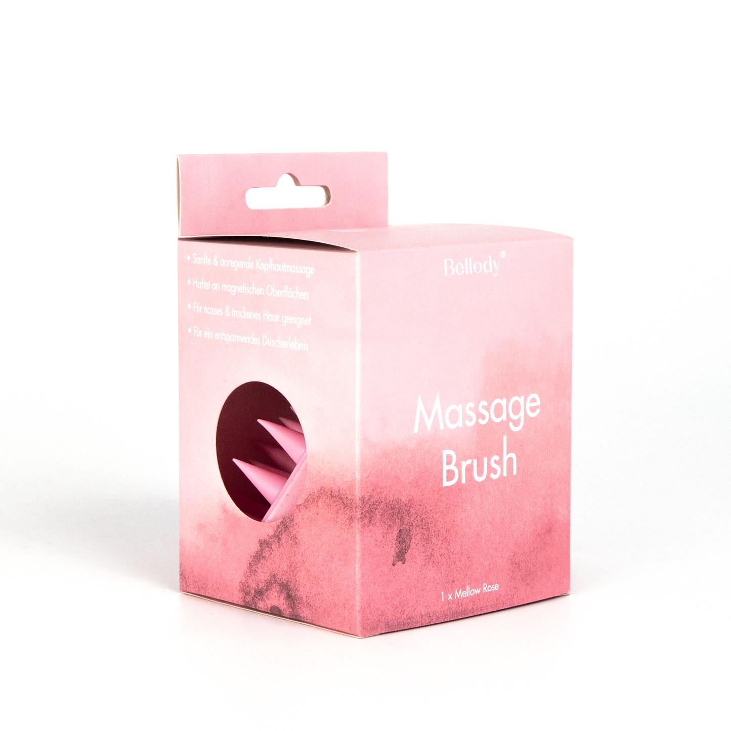 Kopfmassagebürste Rose - Bellody® (Mellow Rose)