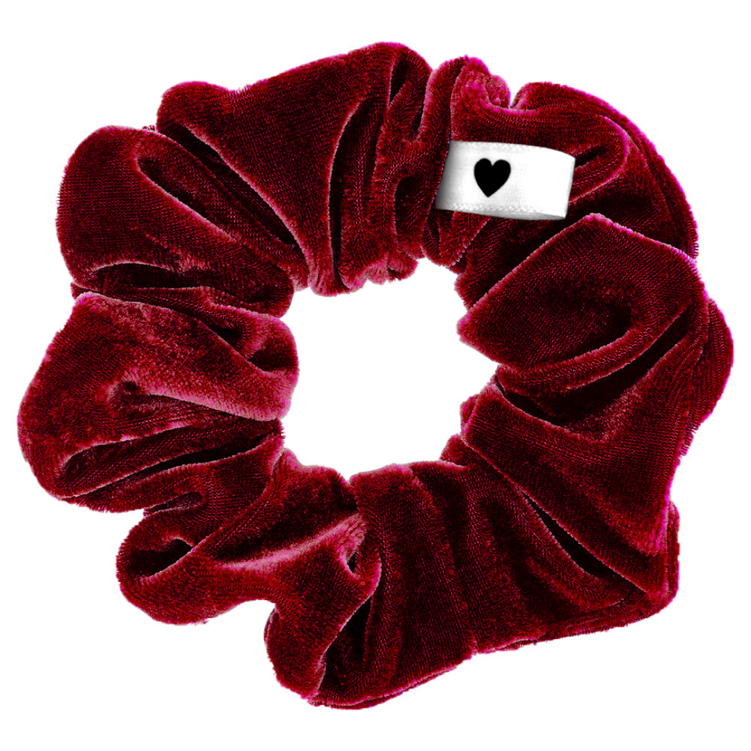 Samt-Scrunchie Bordeaux - Bellody® (1 Stück - Bordeaux Red)