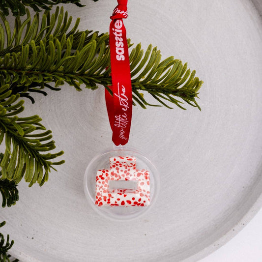 Haarklammer - Christmas - Lib Cherry Dott (S)